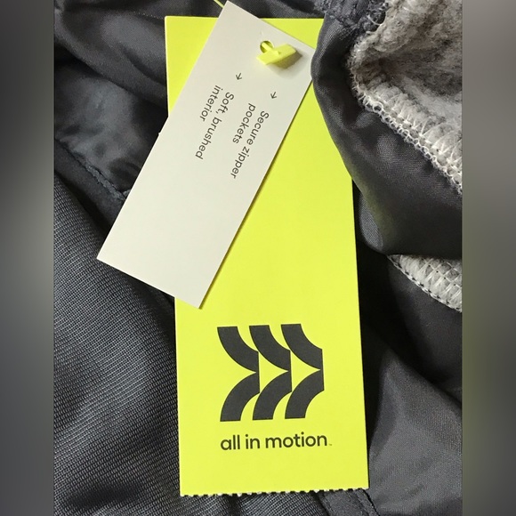 *NEW* All In Motion fleece-lined sweater jacket - Picture 2 of 12